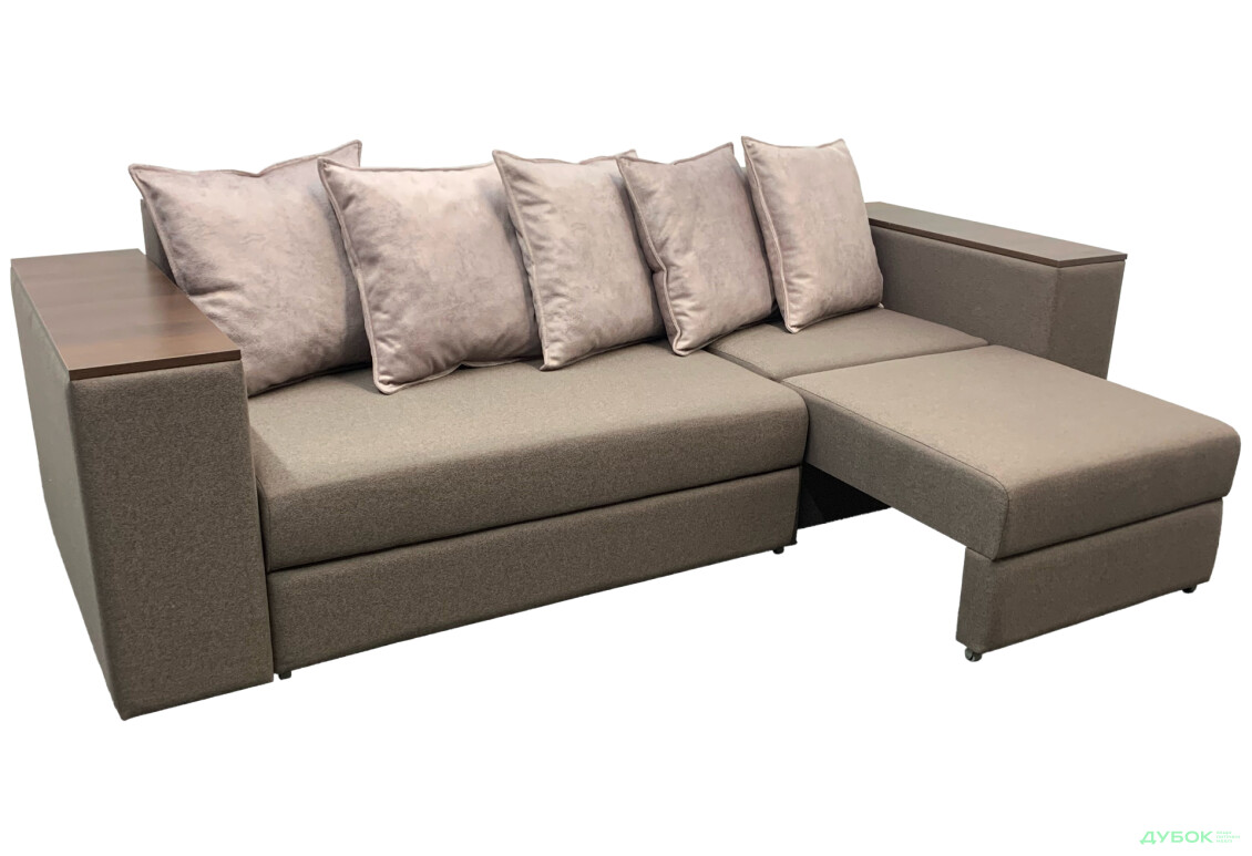 Диван Вика Прага 245x90 см коричневый (Evolution 3) - Изображение 4 Изображение 4 - Диван Вика Прага 245x90 см коричневый (Evolution 3)