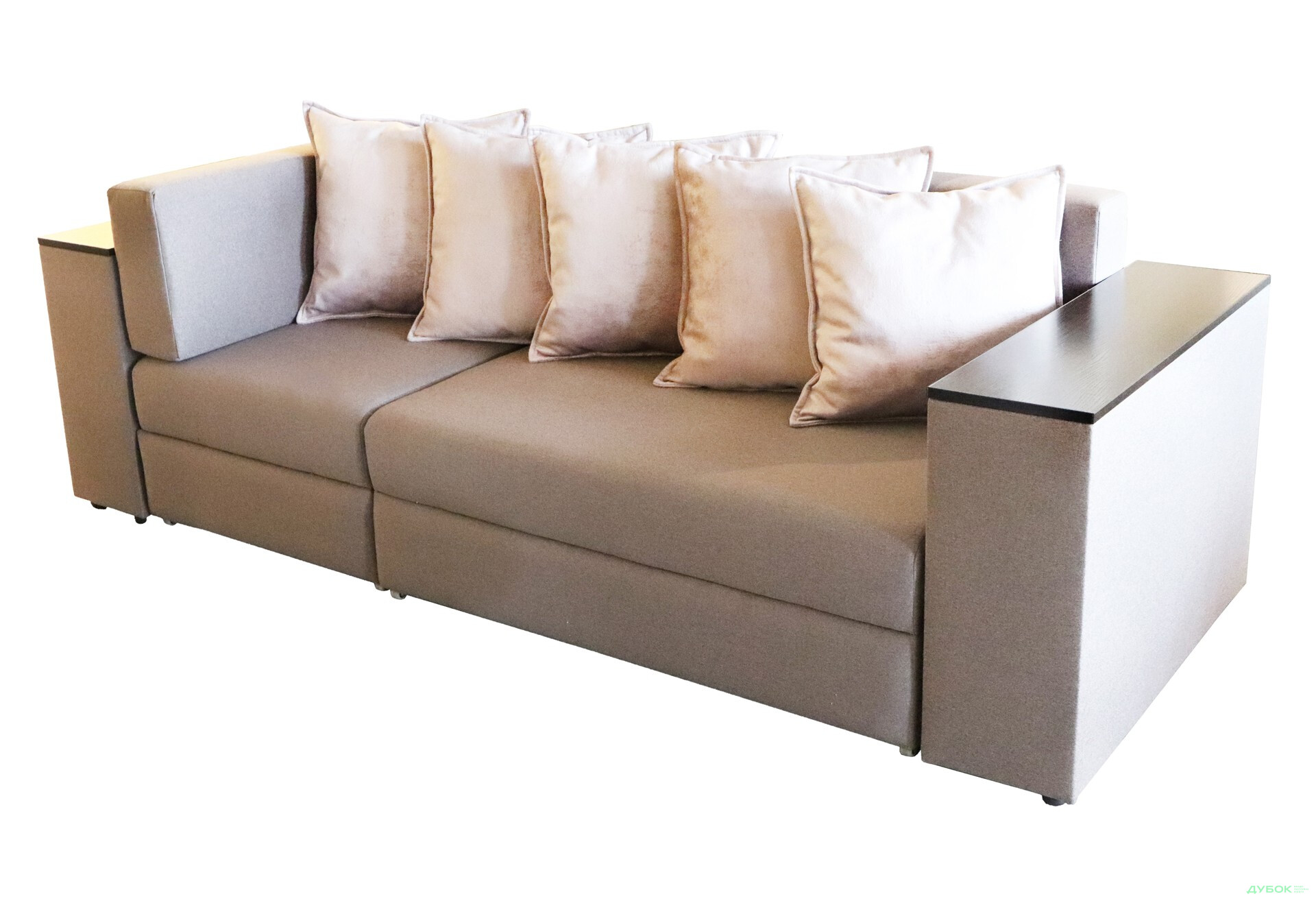Диван Вика Прага 245x90 см коричневый (Evolution 3) - Изображение 6 Изображение 6 - Диван Вика Прага 245x90 см коричневый (Evolution 3)