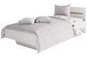 Фото 1 - Ліжко 90 Бянко Світ Меблів з матрацом Pocket Spring та каркасом-ламелями
