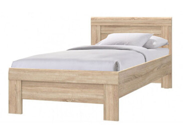 Кровать 90 Соло ВМВ Холдинг с матрасом Pocket Spring и деревянным вкладом