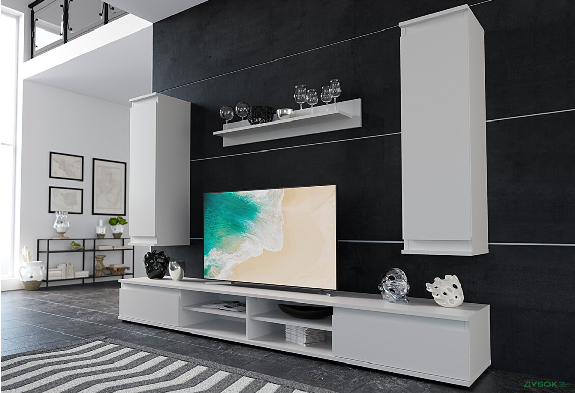 Стінка Гербор Люсія 220 см  - Зображення 1 Зображення 1 - Стінка Гербор Люсія 220 см