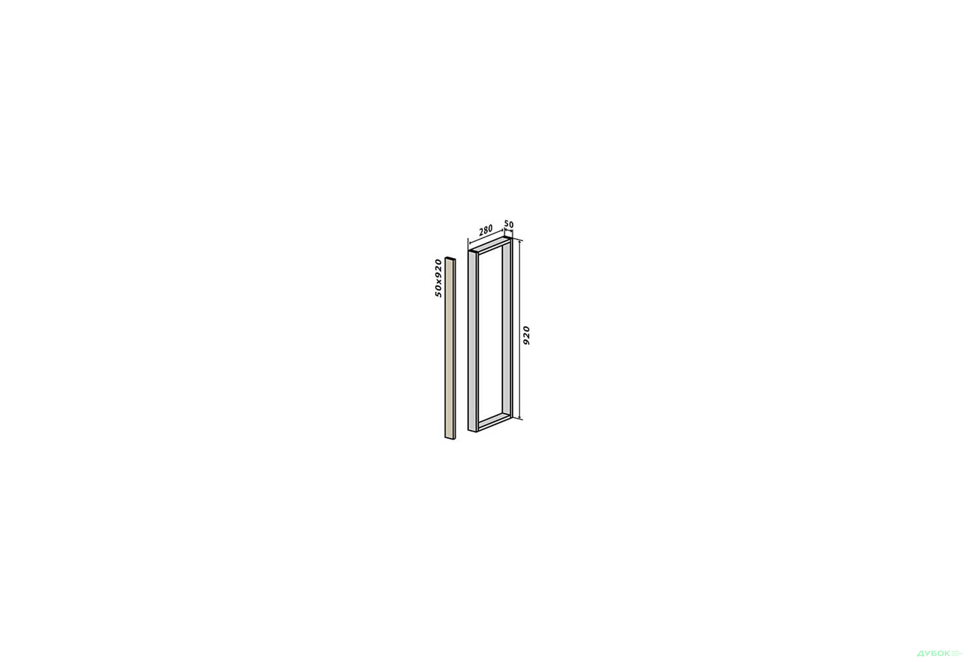 В40 заглушка (верх) 92 Інтерно Глянець / Interno Gloss VIP-master - Зображення 1 Зображення 1 - В40 заглушка (верх) 92 Інтерно Глянець / Interno Gloss VIP-master