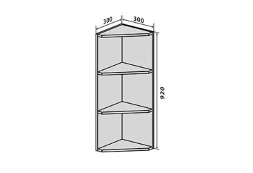 В55 Полиці кутові 92