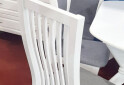 Стілець кухонний Модуль Люкс Честер 44x44x102 см з високою спинкою, білий - Зображення 6 Зображення 6 - Стілець кухонний Модуль Люкс Честер 44x44x102 см з високою спинкою, білий