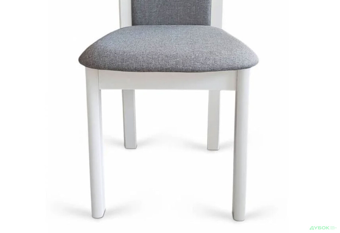 Стілець кухонний Модуль Люкс Турин 43x45x97 см з високою спинкою, білий - Зображення 4 Зображення 4 - Стілець кухонний Модуль Люкс Турин 43x45x97 см з високою спинкою, білий