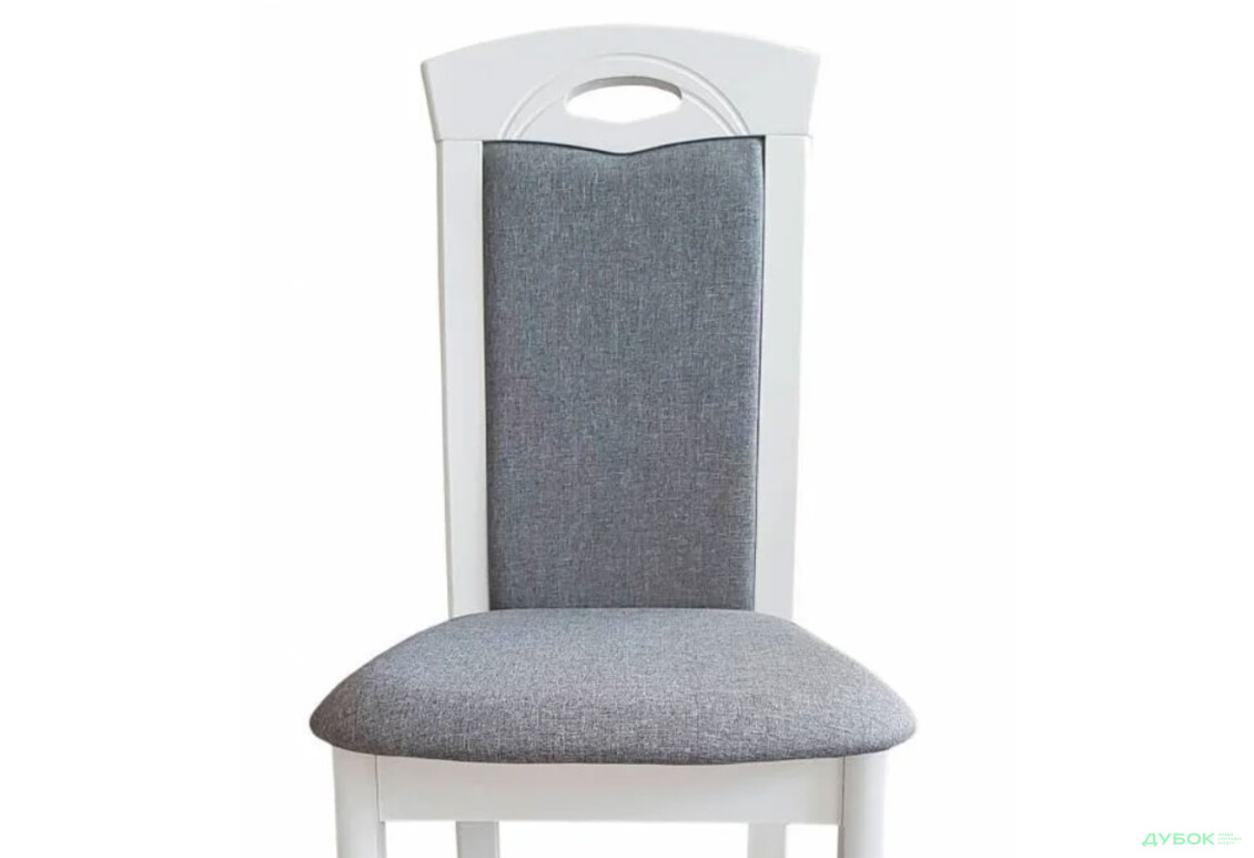 Стілець кухонний Модуль Люкс Турин 43x45x97 см з високою спинкою, білий - Зображення 3 Зображення 3 - Стілець кухонний Модуль Люкс Турин 43x45x97 см з високою спинкою, білий