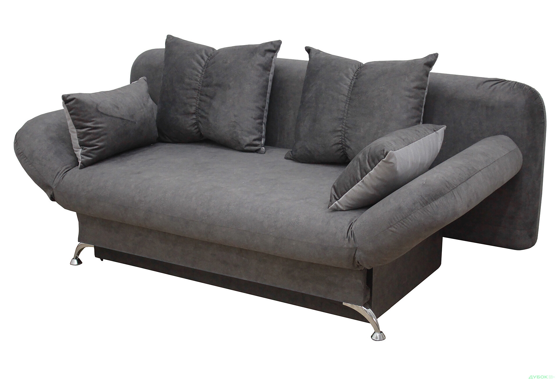 Диван Элегант Бенефит 39 200x105 см темно-серый - Изображение 1 Изображение 1 - Диван Элегант Бенефит 39 200x105 см темно-серый
