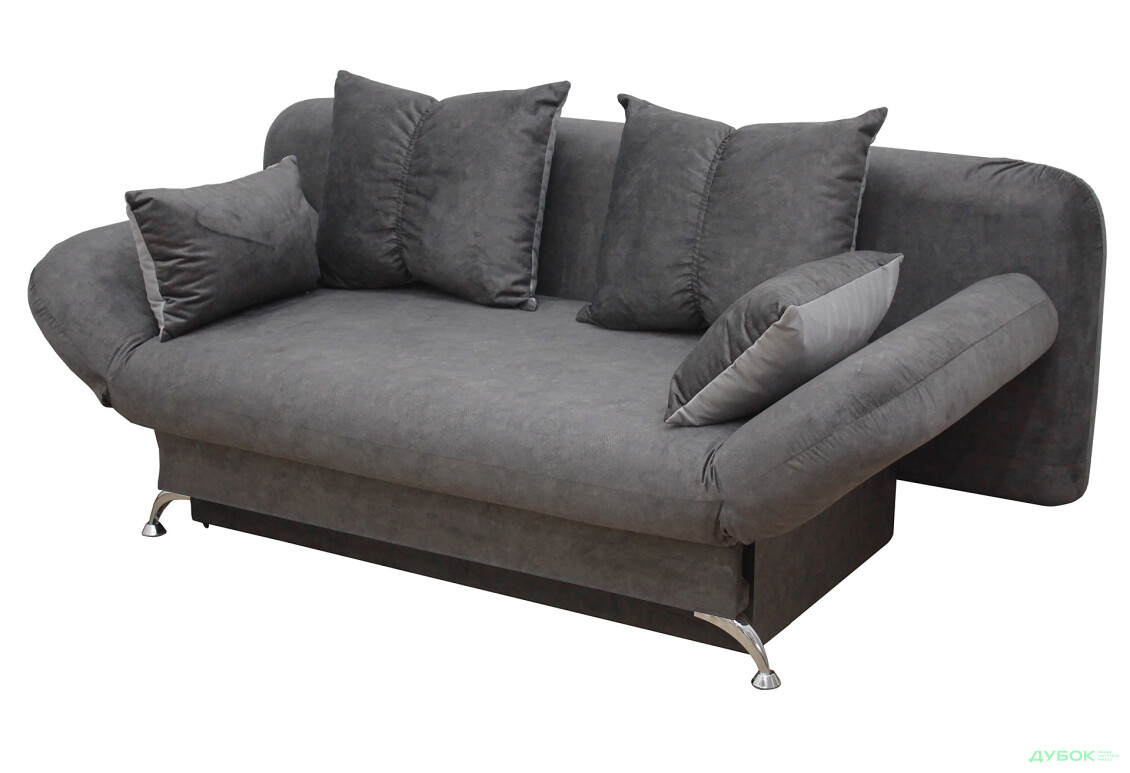Диван Элегант Бенефит 39 200x105 см темно-серый - Изображение 1 Изображение 1 - Диван Элегант Бенефит 39 200x105 см темно-серый
