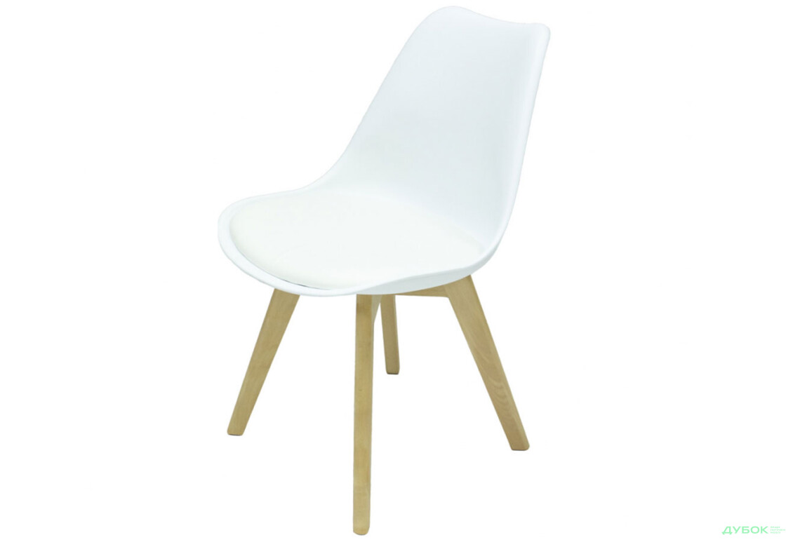 Стілець Круз / Kruz Бук / Білий Kredens furniture