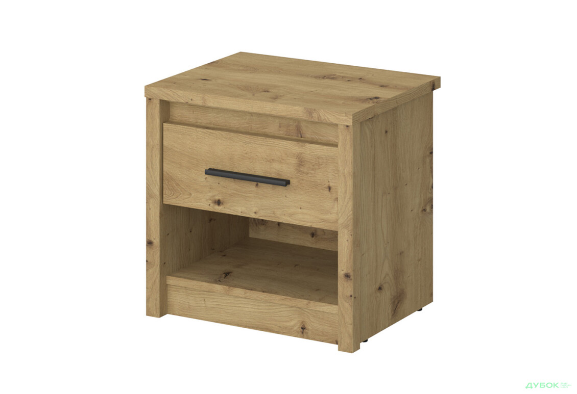 Тумба приліжкова VMV holding Айсон з шухлядою 47 см Дуб артізан - Зображення 1 Зображення 1 - Тумба приліжкова VMV holding Айсон з шухлядою 47 см Дуб артізан