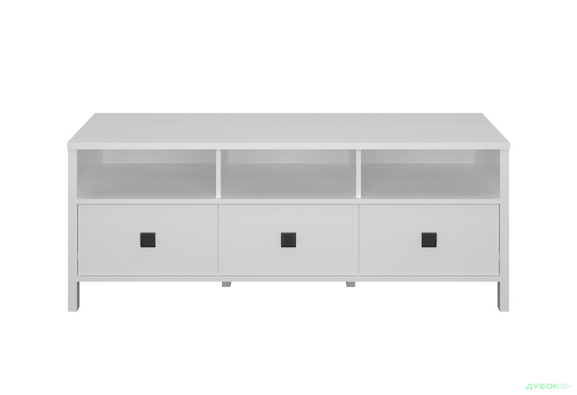 Тумба под ТВ VMV holding Марокко с 3 ящиками и полками 149 см Белая - Изображение 2 Изображение 2 - Тумба под ТВ VMV holding Марокко с 3 ящиками и полками 149 см Белая