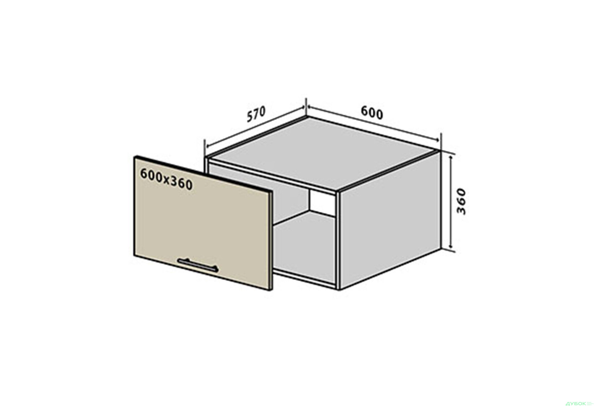 Изображение 1 - В63 Окапник 60 RioLine Luxe / РиоЛайн Люкс Глянцевая Вип-Мастер