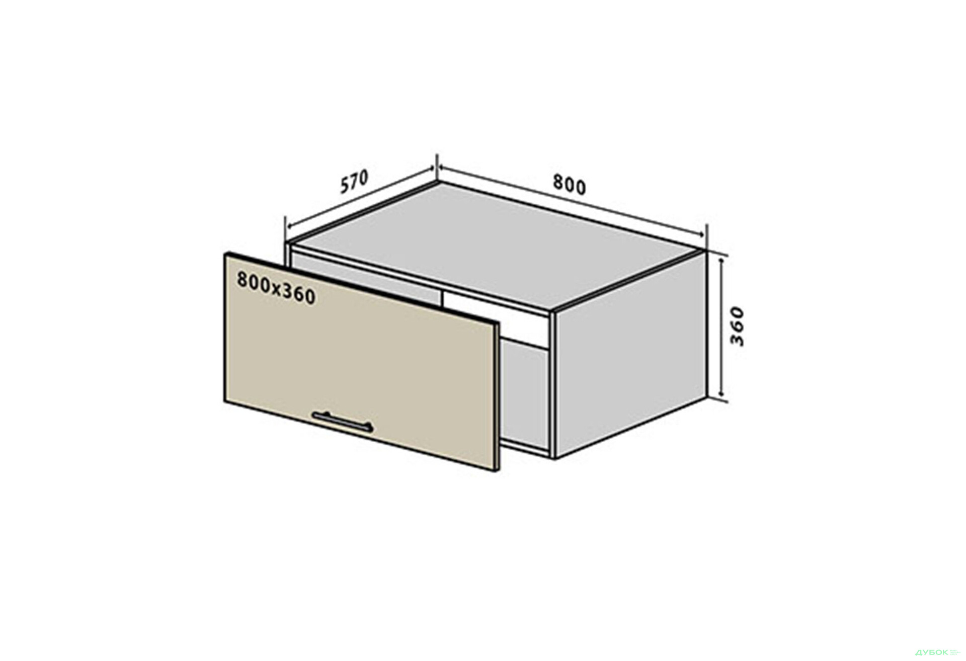 Зображення 1 - В68 Окапник 80 Колор-міх Люкс VIP-master