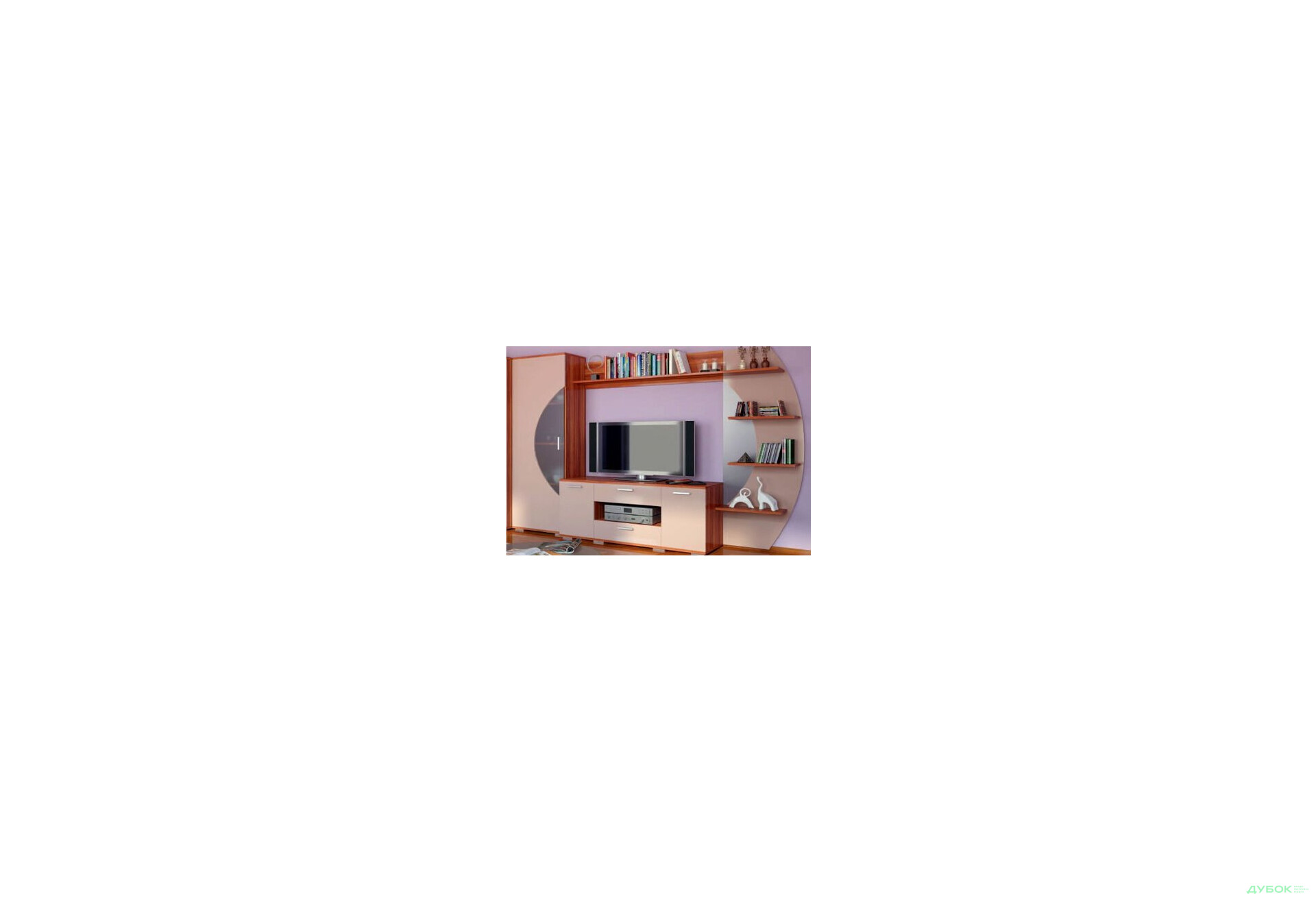 Изображение 2 - Модульная гостиная Ольвия Нова (глянец) Сокме