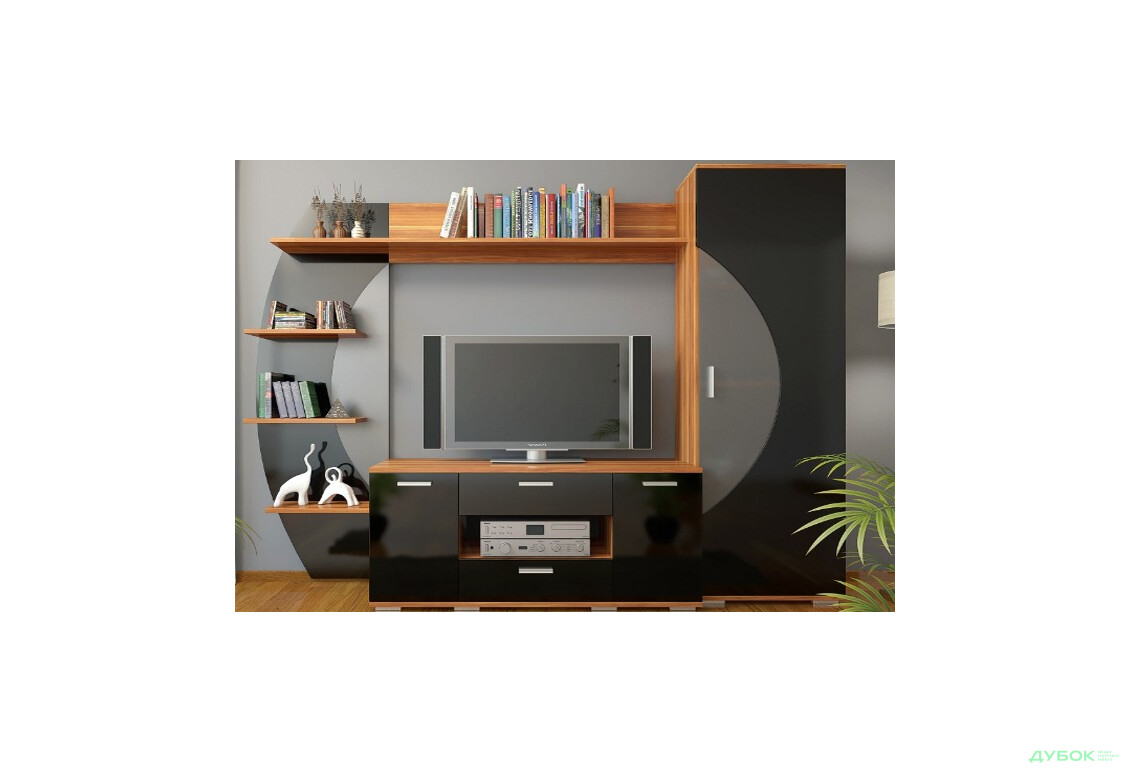 Изображение 2 - Гостиная Ольвия Нова (глянец) База 2.5 м Сокме