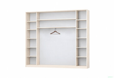 Корпус Комбі 2600х450 Шафа-купе 3D 2600