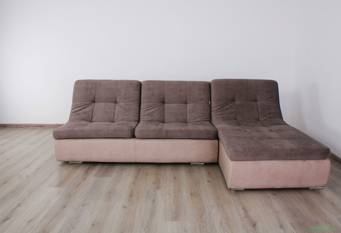 Изображение 2 - Мягкий уголок Элегант Бенефит 10 240x182 см коричнево-бежевый