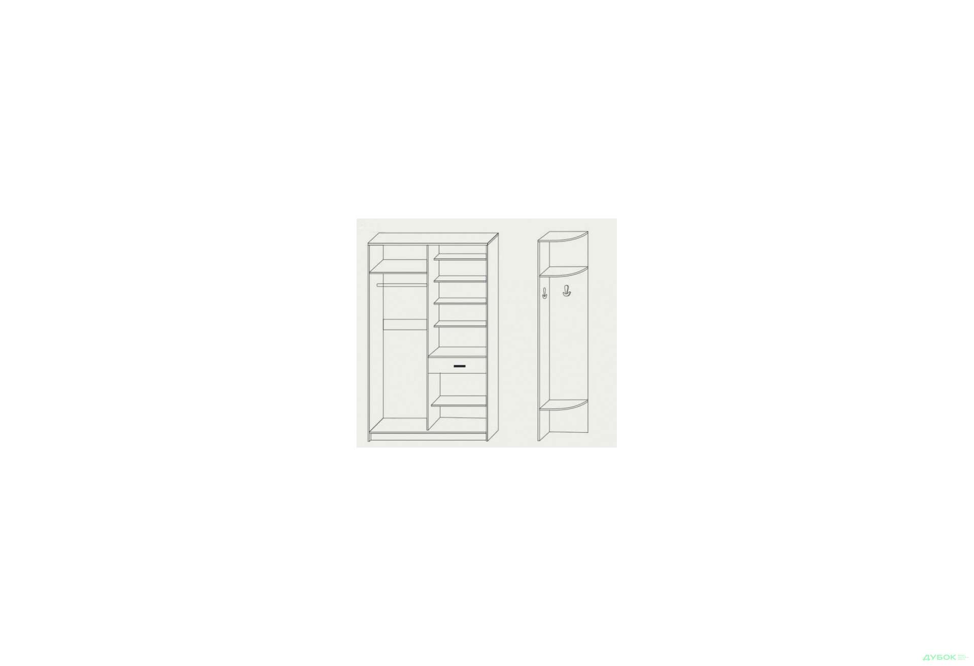 Изображение 2 - Модульная прихожая Лола Сокме