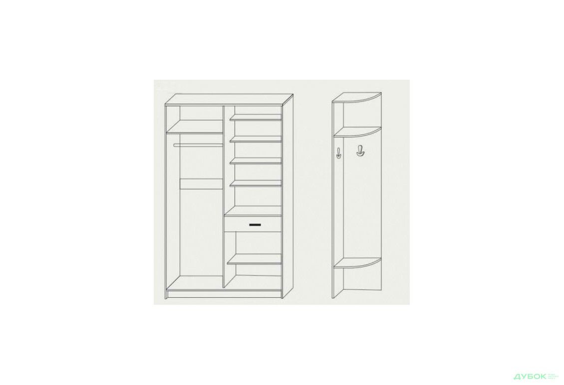 Изображение 2 - Модульная прихожая Лола Сокме