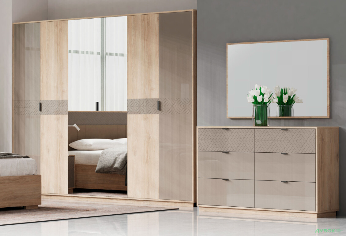 Зображення 2 - Модульна спальня Грейс Світ Меблів