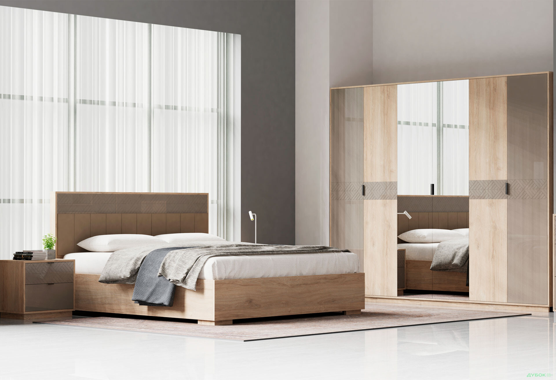 Зображення 1 - Модульна спальня Грейс Світ Меблів
