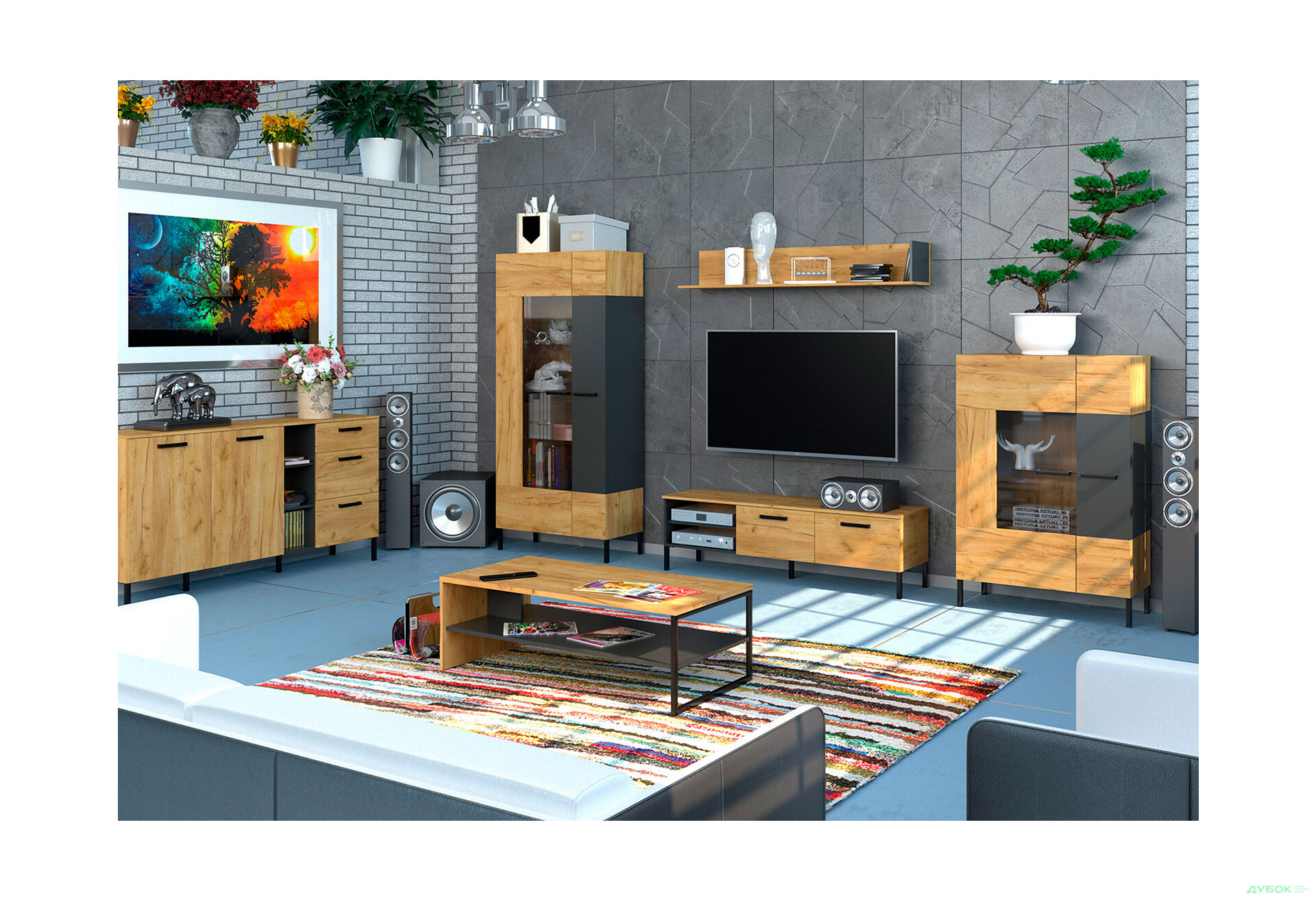 Модульная гостиная Сантес / Santes ВМВ Холдинг - Изображение 1 Изображение 1 - Модульная гостиная Сантес / Santes ВМВ Холдинг