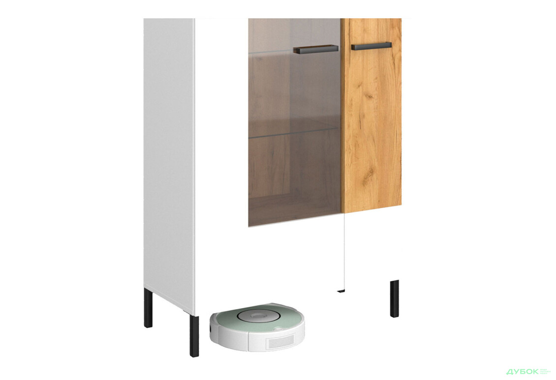 Шафа-вітрина висока VMV holding Сантес 90 см - Зображення 3 Зображення 3 - Шафа-вітрина висока VMV holding Сантес 90 см