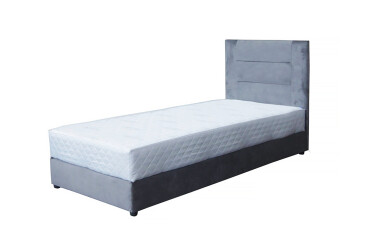 Ліжко Vika Горизонт 90х200 см підйомне, сіре