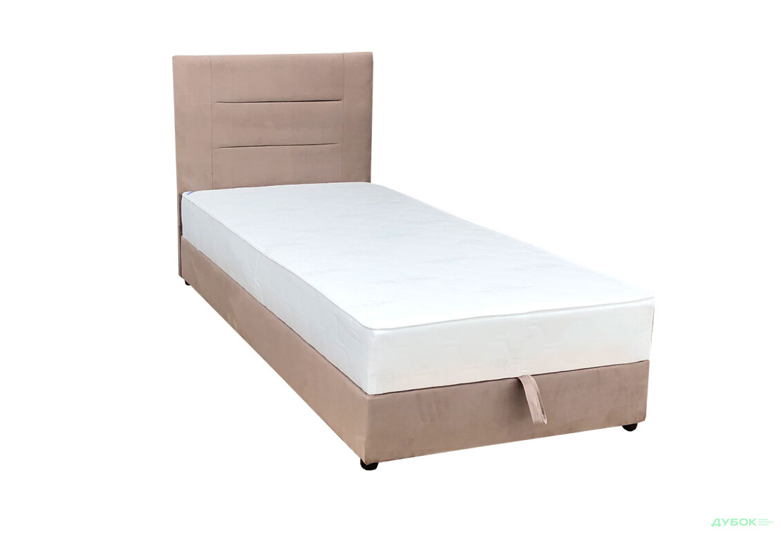 Ліжко Vika Горизонт 90х200 см підйомне, бежеве - Зображення 4 Зображення 4 - Ліжко Vika Горизонт 90х200 см підйомне, бежеве