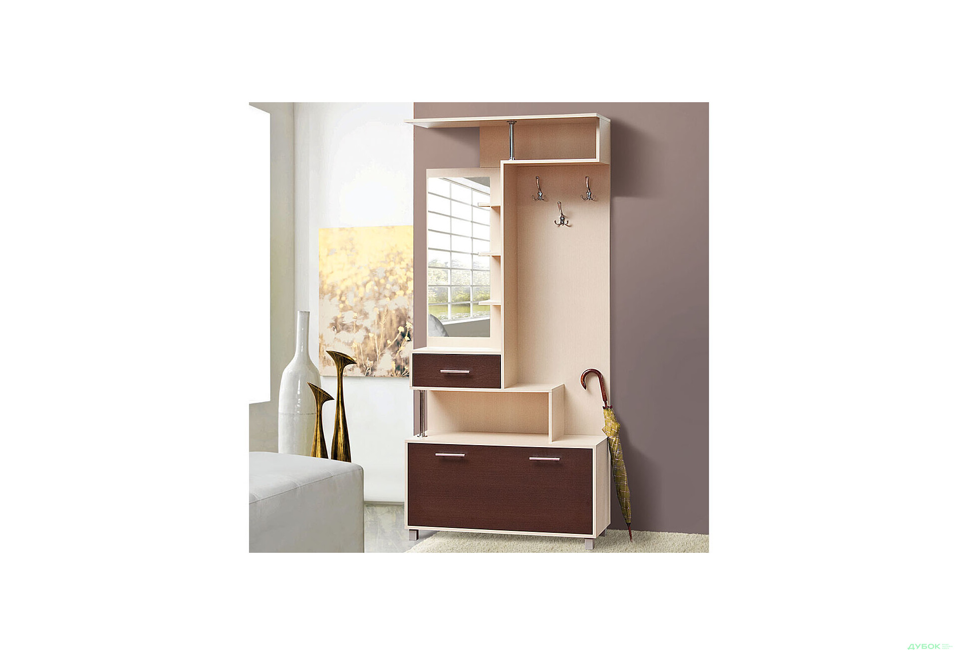 Прихожая Амина Svit Mebliv - Изображение 2 Изображение 2 - Прихожая Амина Svit Mebliv