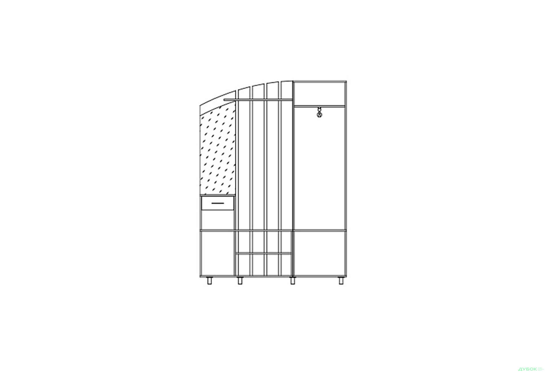 Изображение 3 - Прихожая Каролина Svit Mebliv