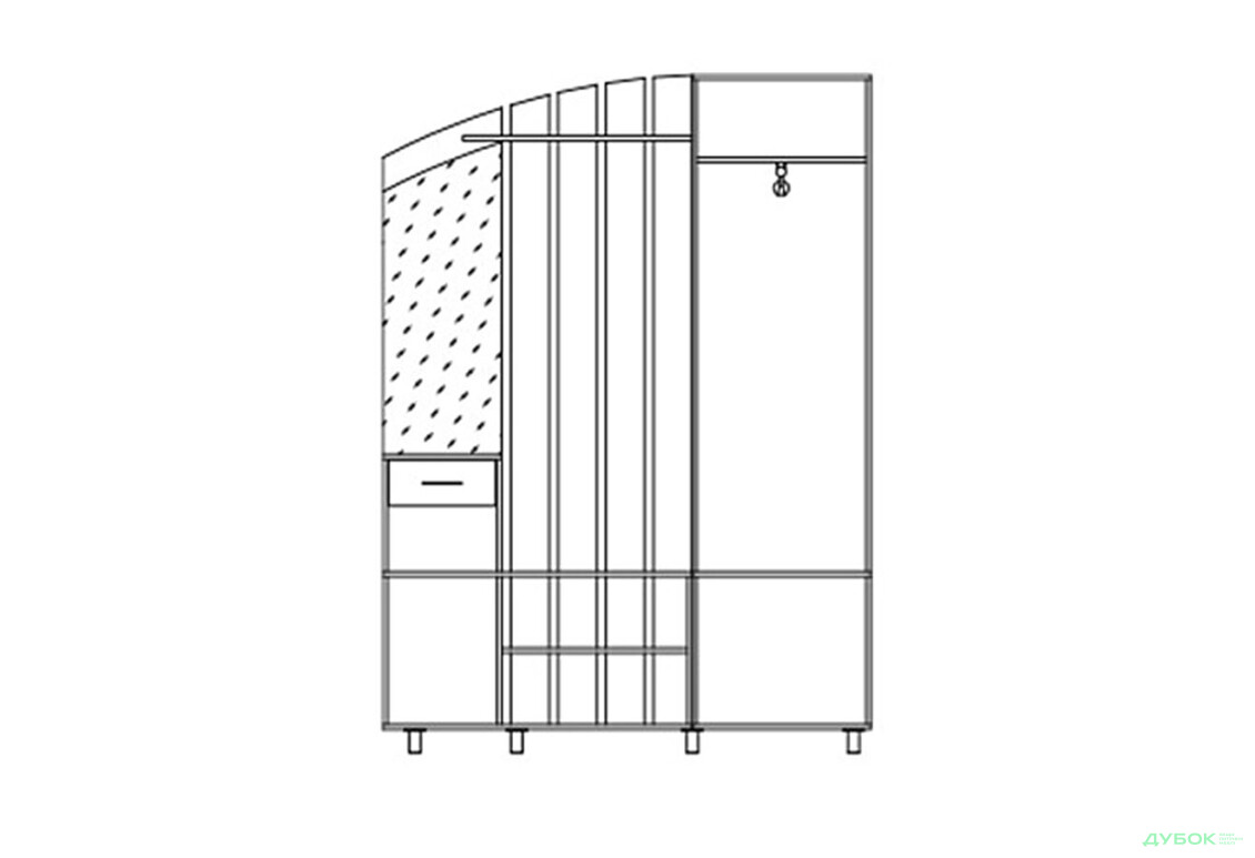Изображение 3 - Прихожая Каролина Svit Mebliv