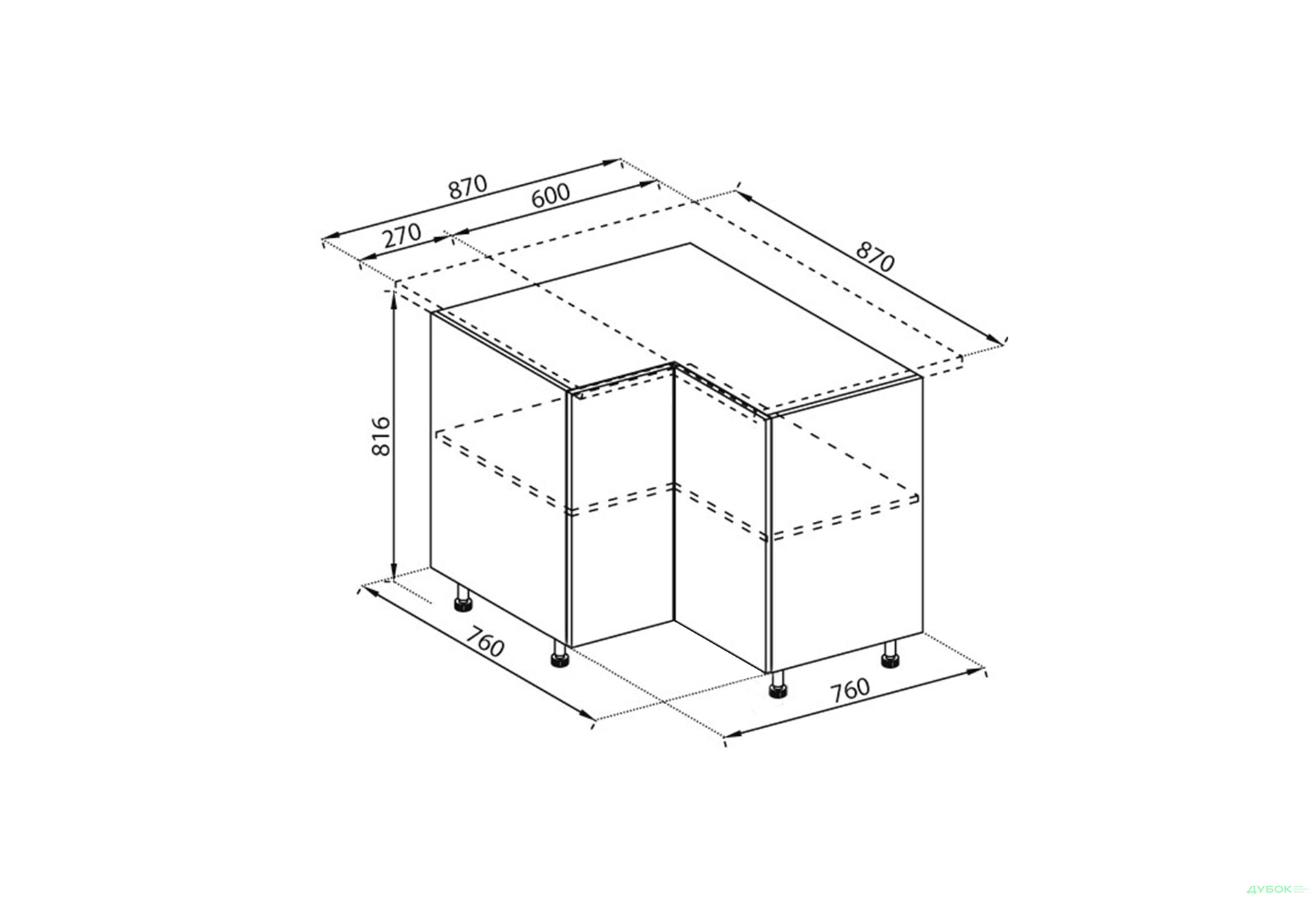 Изображение 1 - Н 87х87 угол Софи Svit Mebliv