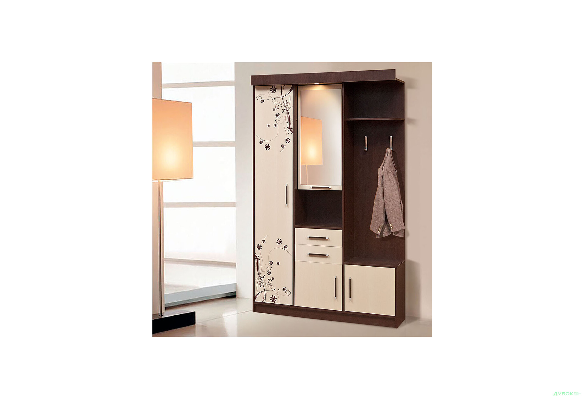 Прихожая Силуэт 1 Svit Mebliv - Изображение 2 Изображение 2 - Прихожая Силуэт 1 Svit Mebliv