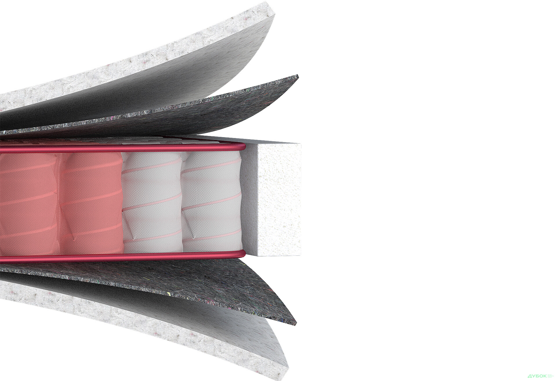 Зображення 2 - Матрац Carmin / Кармін (серія Four Red) Matroluxe