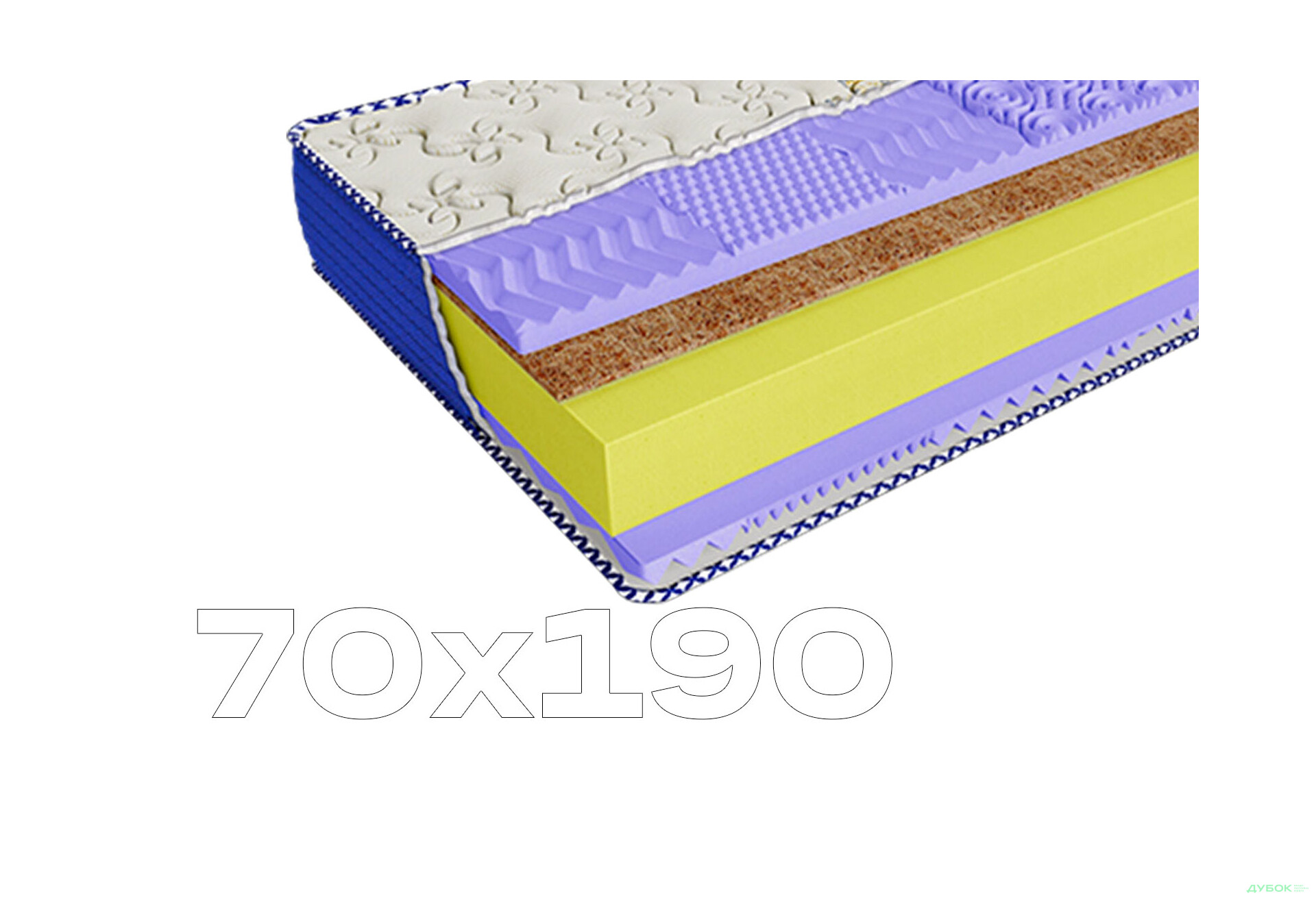 Матрац Tiara / Тіара Arabeska ЕММ - Зображення 1 Зображення 1 - Матрац Tiara / Тіара Arabeska ЕММ