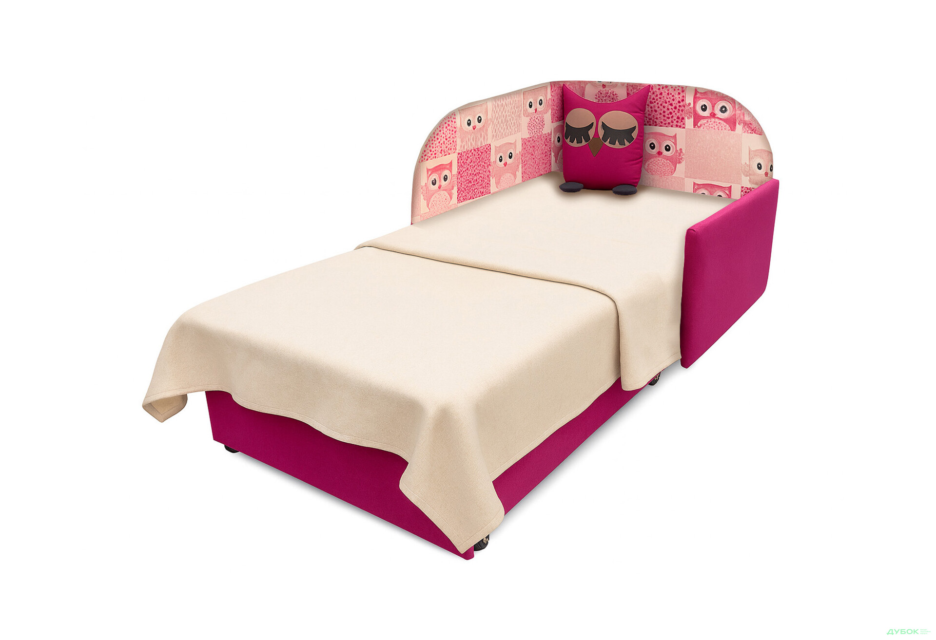 Изображение 5 - Диван Вика Сова правый угол 84x98 см розовый