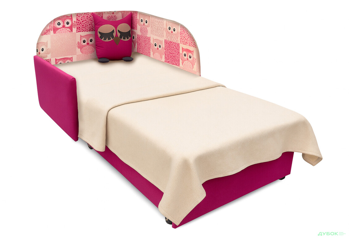 Диван Вика Сова левый угол 84x98 см розовый - Изображение 5 Изображение 5 - Диван Вика Сова левый угол 84x98 см розовый