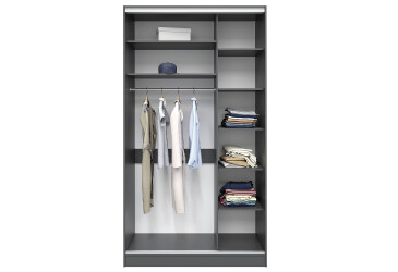 Корпус 600 Стандарт Шкаф-купе 2Д 1100х2400 Киевский стандарт