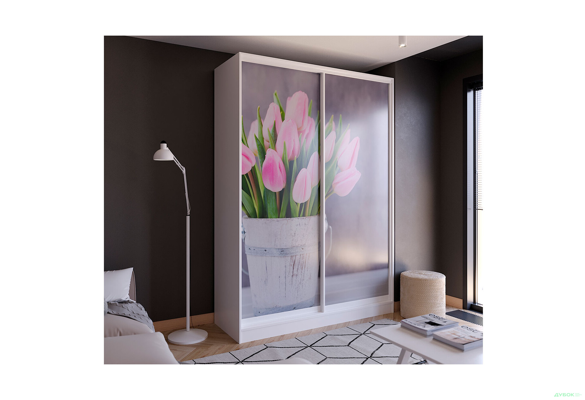 Зображення 4 - Шафа-купе 2Д 1300х2400 Київський стандарт