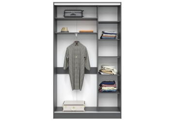 Корпус 450 Стандарт Шкаф-купе 2Д 1300х2400 Киевский стандарт