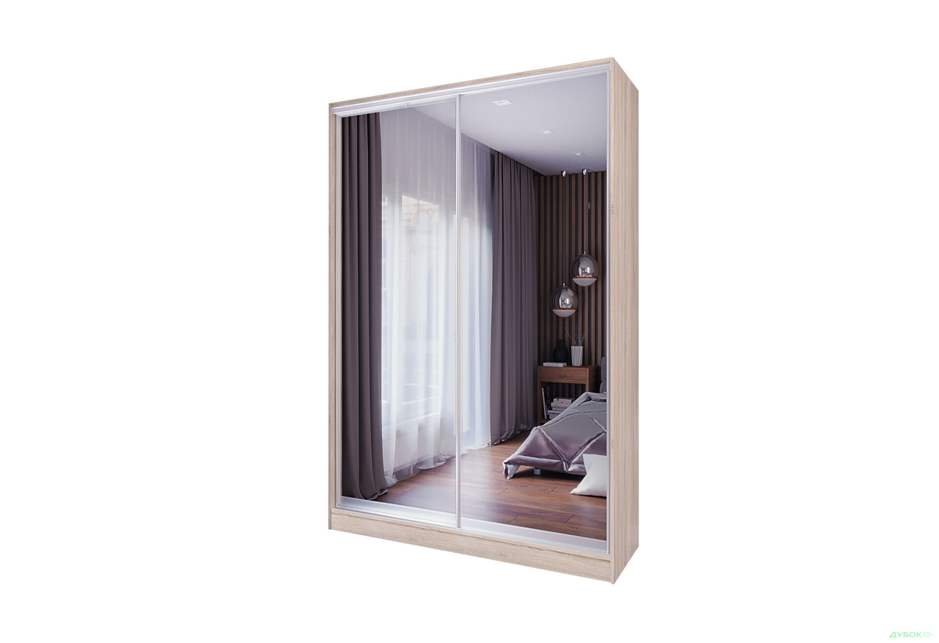 Зображення 2 - Шафа-купе 2Д 1400х2400 Київський стандарт