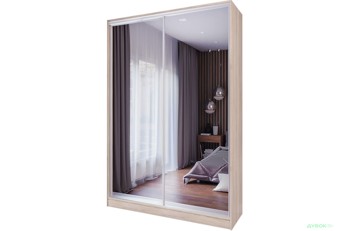 Зображення 2 - Шафа-купе 2Д 1400х2400 Київський стандарт