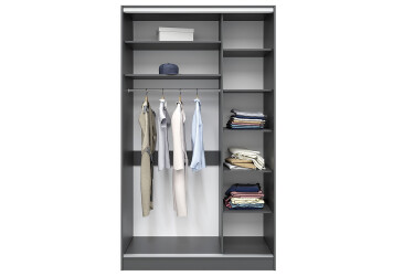 Корпус 600 Стандарт Шкаф-купе 2Д 1400х2400 Киевский стандарт