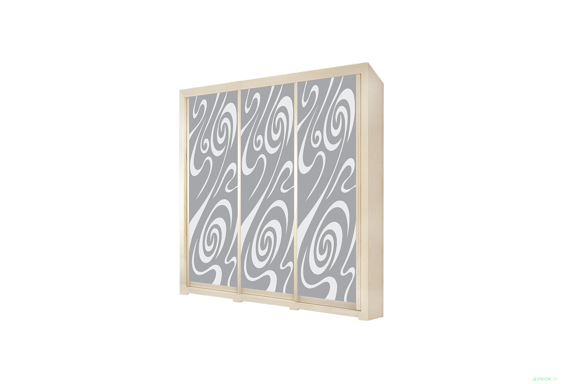 Шкаф-купе Домино 3Д 2200х1770х450 VIP-master - Изображение 1 Изображение 1 - Шкаф-купе Домино 3Д 2200х1770х450 VIP-master