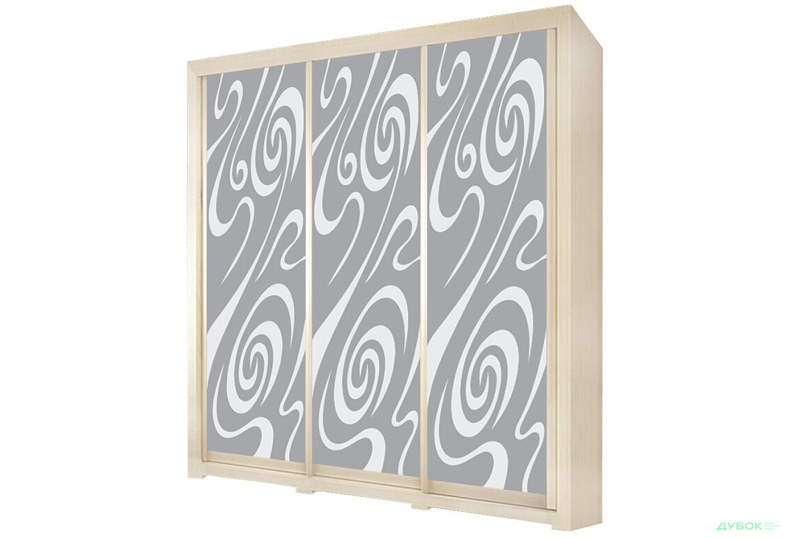 Шафа-купе Доміно 3Д 2200х1770х450 VIP-master - Зображення 1 Зображення 1 - Шафа-купе Доміно 3Д 2200х1770х450 VIP-master