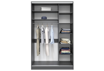 Корпус 600 Стандарт Шкаф-купе 2Д 1600х2400 Киевский стандарт