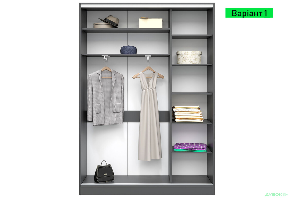 Изображение 2 - Корпус 450 Стандарт Шкаф-купе 2Д 1700х2400 Киевский стандарт