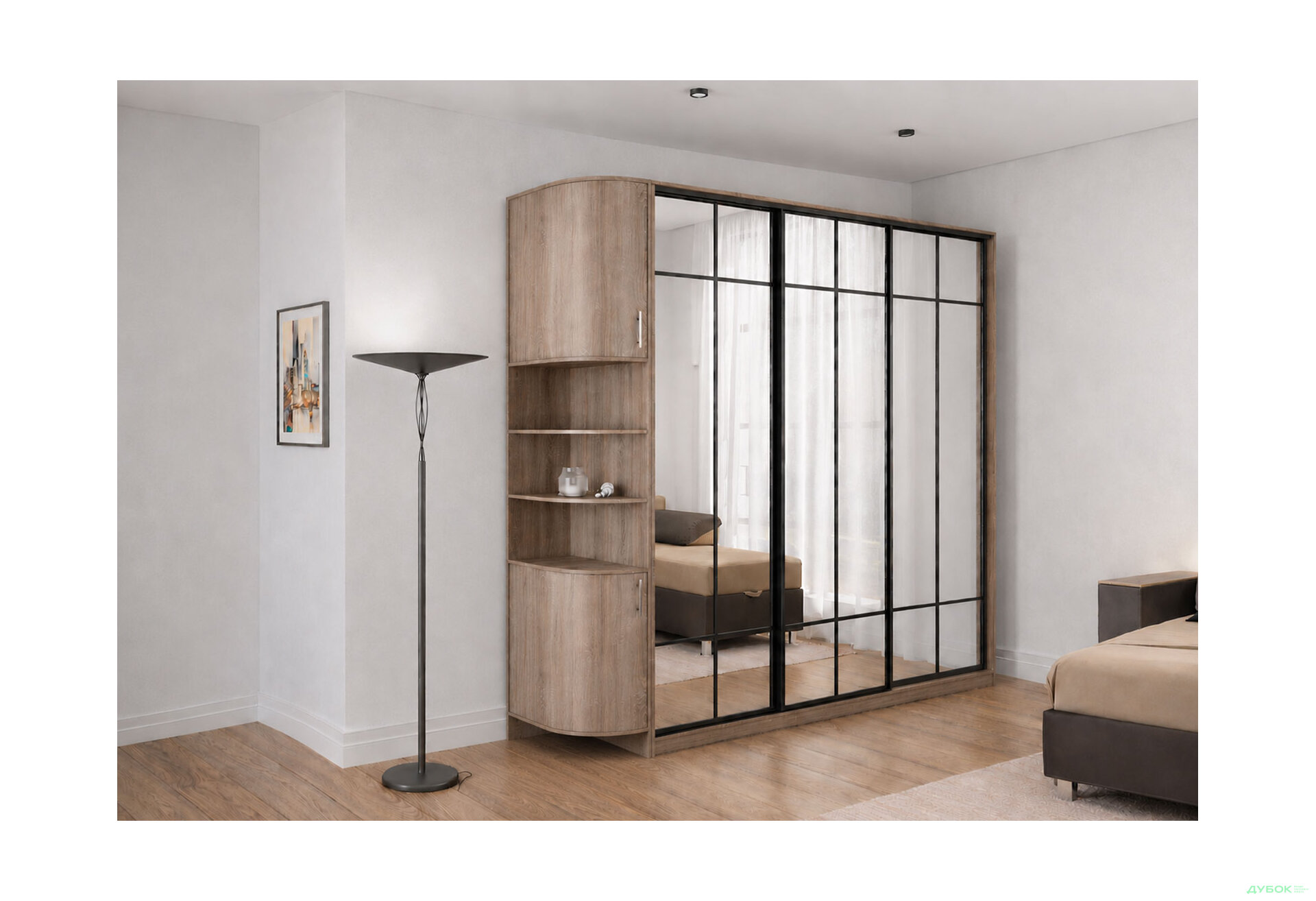 Изображение 4 - Шкаф-купе 3Д 1800х2400