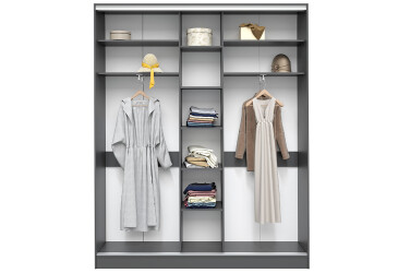 Корпус 450 Стандарт Шафа-купе 3Д 2000х2400 Київський стандарт